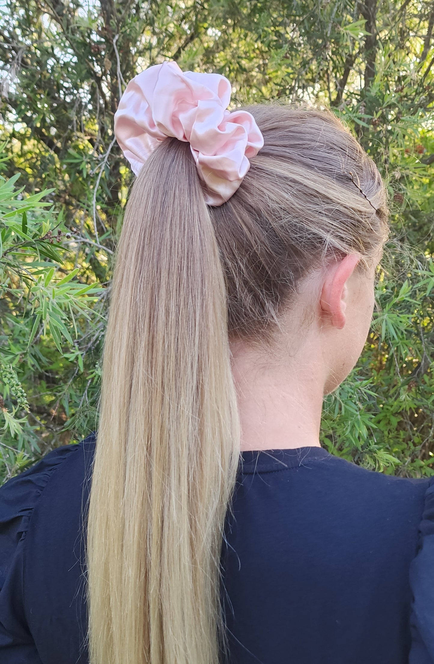 Sugar Kiss Oversized Silk Scrunchie