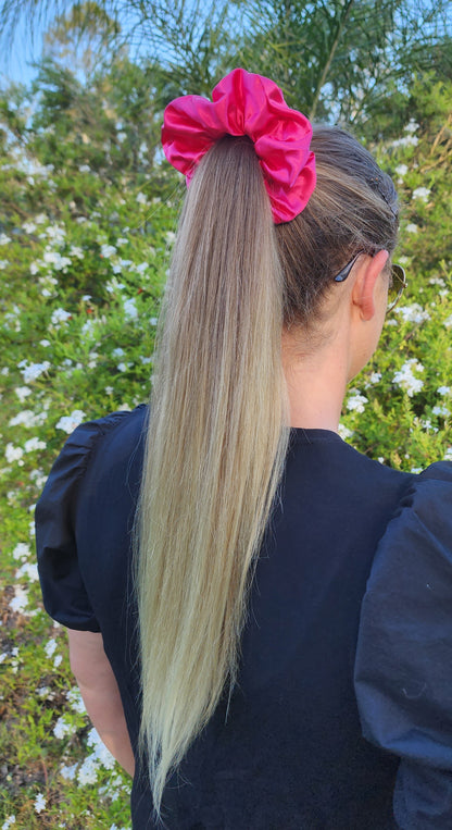 Wildberry Oversized Mulberry Silk Scrunchie