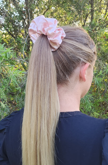 Sugar Kiss Oversized Silk Scrunchie