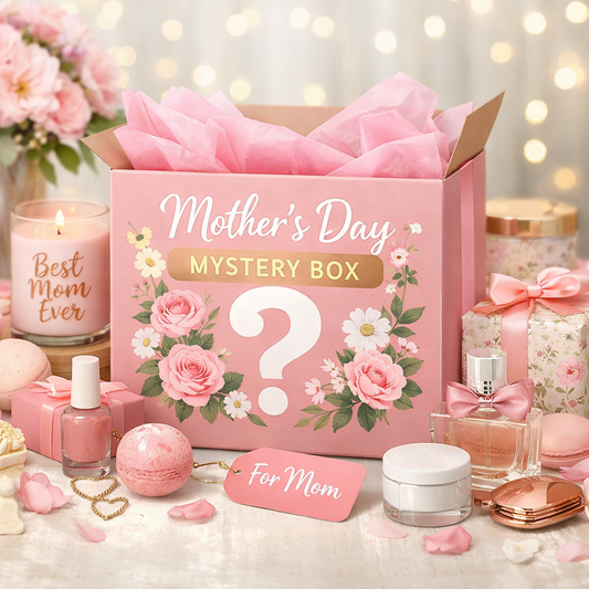 Mothers day Mystery Box with items to spoil mums for mothers day 